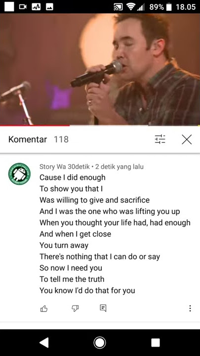 Story wa Hoobastank-running away