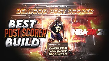 BEST CENTER BUILD IN NBA 2K20! MOST OVERPOWERED BUILD NBA 2K20!I BECAME UNSTOPPABLE WITH THIS BUILD!