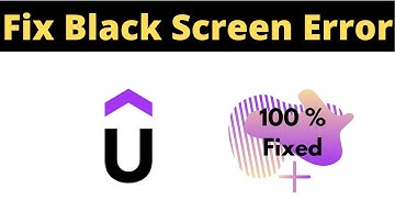 Fix Udemy App Black Screen Error Problem Solved in Android & Ios - Udemy App screen issue solved