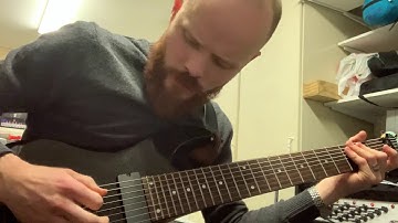 Meshuggah - Bleed, guitar lesson