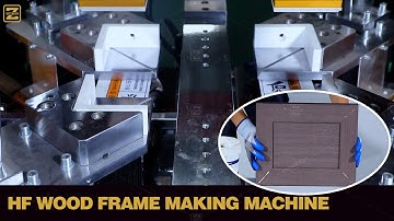 HF High Frequency Precision Wood Frame Assemble Making Machine