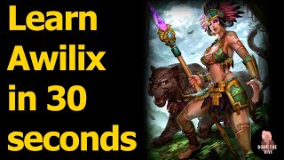 HOW TO PLAY AWILIX IN 30 SECONDS - Quick Smite God Guide