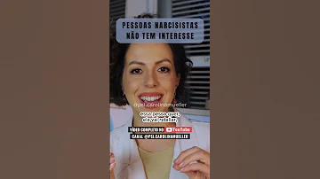 Narcisistas Não Se Relacionam Com Você 
