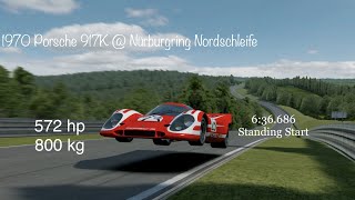 Porsche 917K @ Nürburgring Nordschleife - Interior View Gameplay - Assoluto Racing