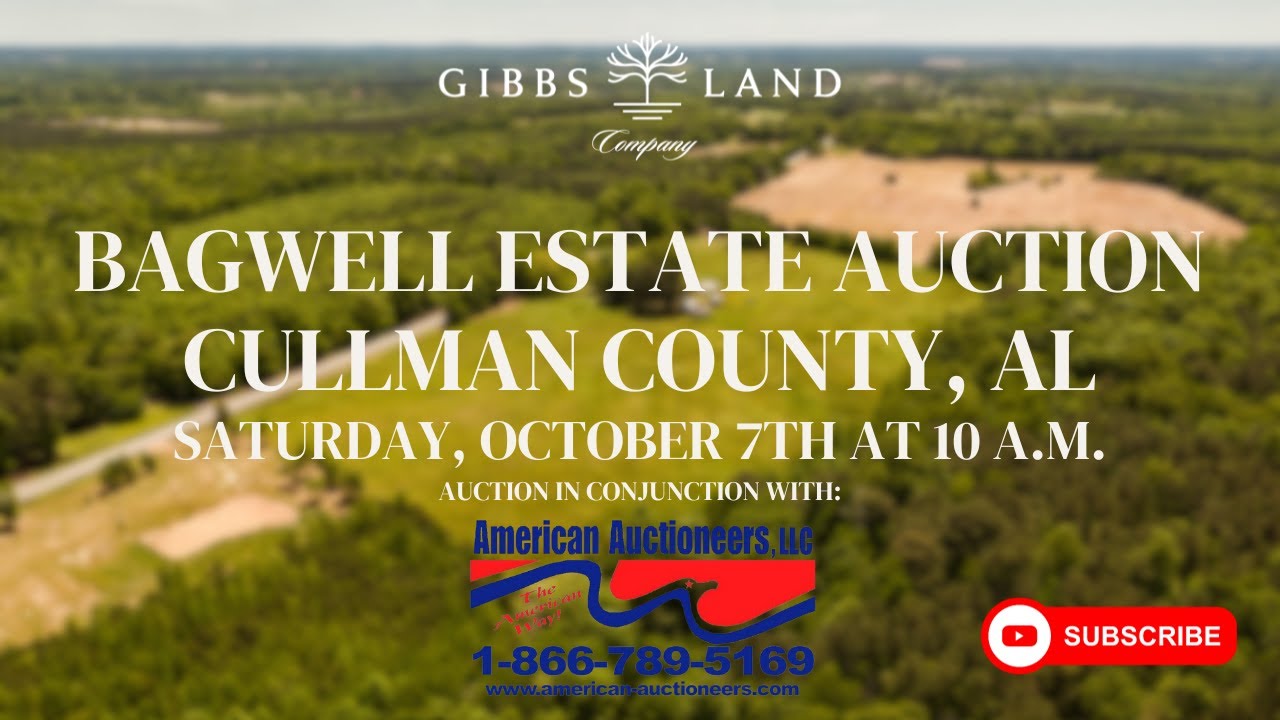Bagwell Estate Auction in Cullman County Alabama YouTube