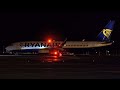 Ryanair Boeing 737-800 night departure from Tallinn Airport (TLL/EETN) 21.09.2021