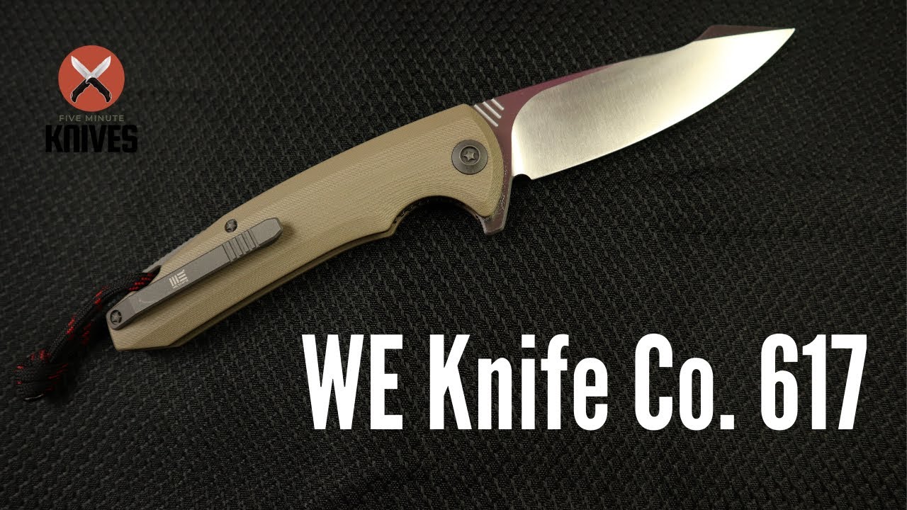 WE Knives 617 Affordable EDC contender? YouTube