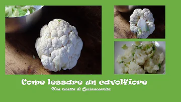 Come evitare il cattivo odore del cavolfiore?