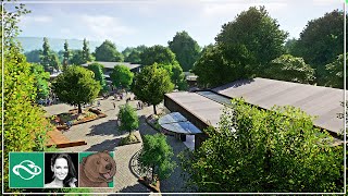 🐻 New zoo entrance & restaurant | Rebuild | Speed Build | Planet Zoo Franchise Mode | Ep. 10 |