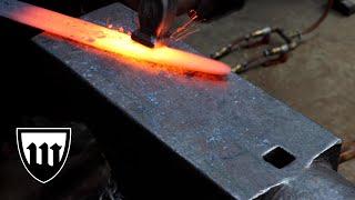 Forging a long sword, part 1, forging the blade.