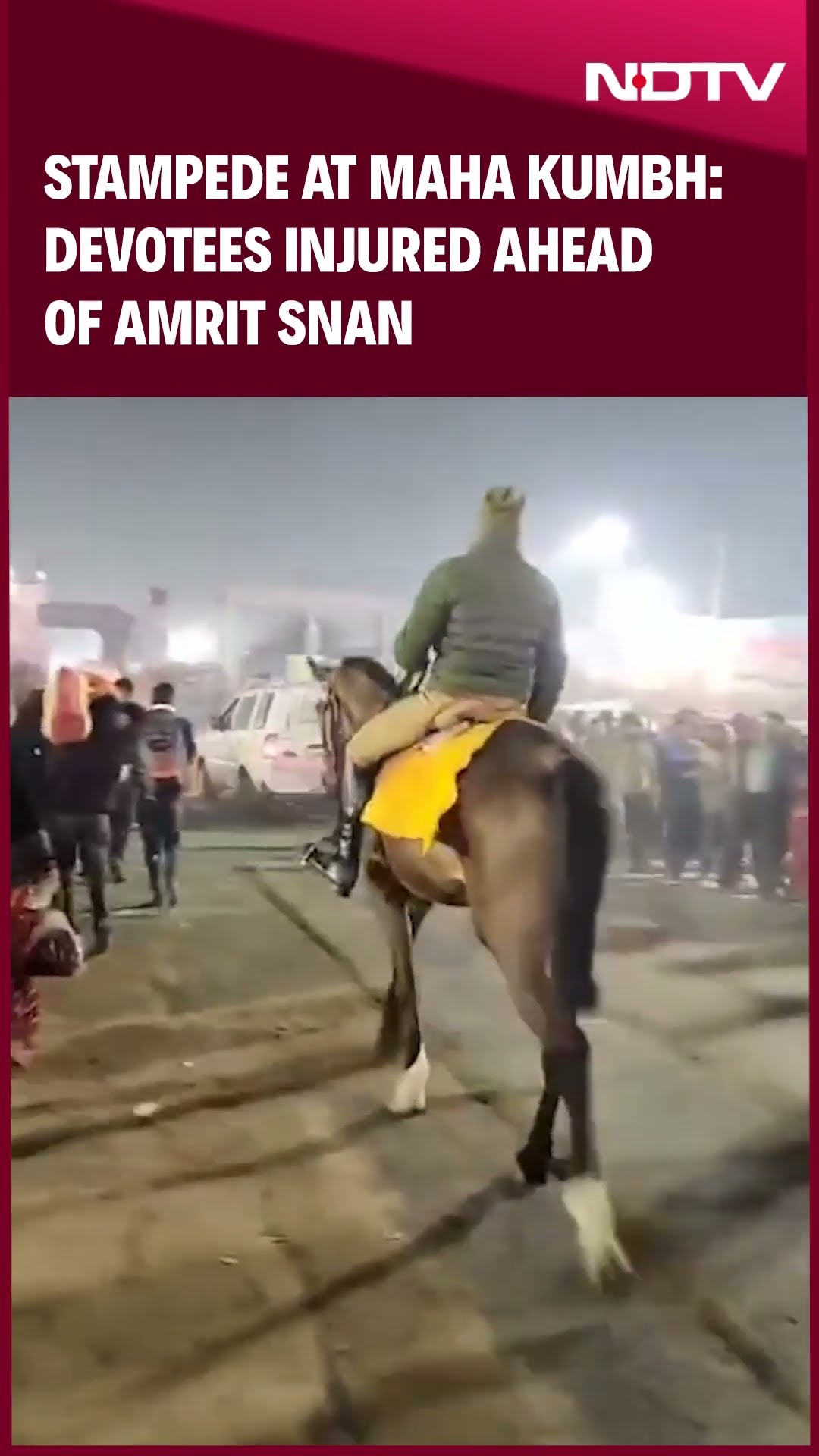 Stampede-Like Situation At Maha Kumbh On Mauni Amavasya, Many Feared Injured