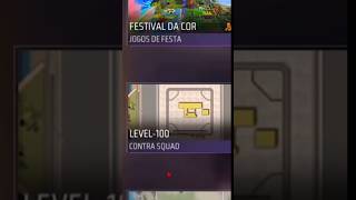 A NOVA SALA PRA SUBIR NIVEL 100 NO FREE FIRE!??