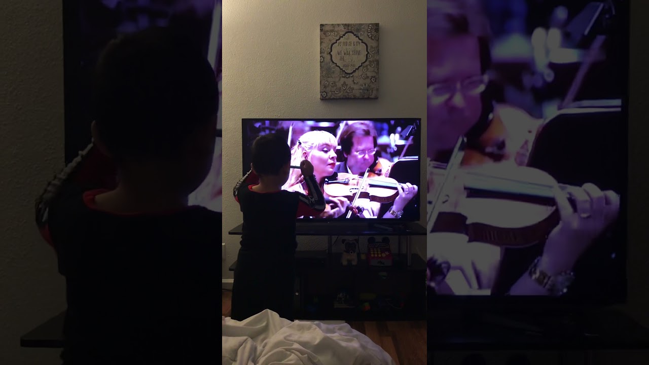 Corban at 3yo he loves conducting Orchestra 🥰 