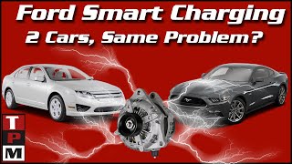 2 Ford's with Check Charging System Message  Smart alternator testing