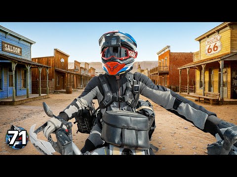 Entramos al SALVAJE OESTE en la RUTA 66 🇺🇸 | Vuelta al Mundo en Moto | EP 71