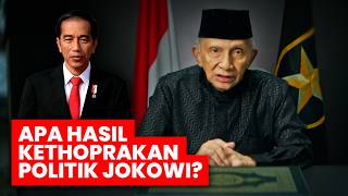 WHAT IS THE RESULT OF JOKOWI'S POLITICAL THEATER?