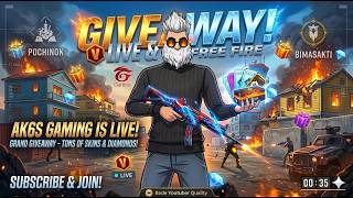 🔴 LIVE Free Fire Random Squad 😱 | Playing With Strangers 🎮 | Will They Subscribe? 🔥