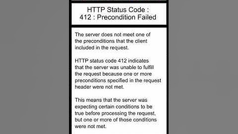API Testing : SELENIUM : HTTP Status Code : 412 : Precondition Failed