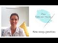 Sew Many Questions - Get to know me a little better
