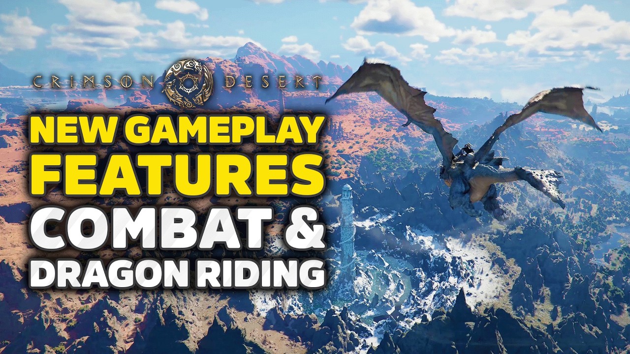 В Crimson Desert появились новые игровые возможности, анонсы боевой системы и возможность ездить ...