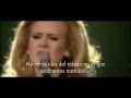 Adele  dont you remember live subtitulada al espaol