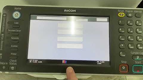 Reset Error SC 552-02 Ricoh Aficio MP C3502 C4502
