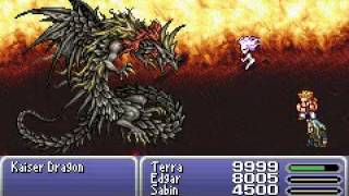 FF VI Advance: Kaiser Dragon Superboss