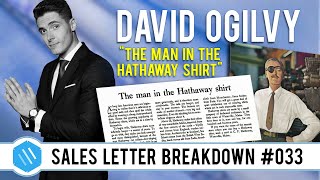 David Ogilvy | Famous Man in the Hathaway Shirt Sales Letter Breakdown (Proven Ads 33/100)