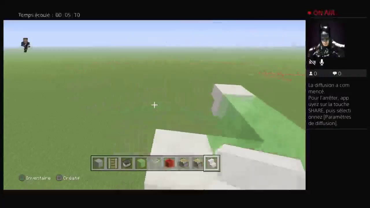 Minecraft comment fair un avion qui marche - YouTube