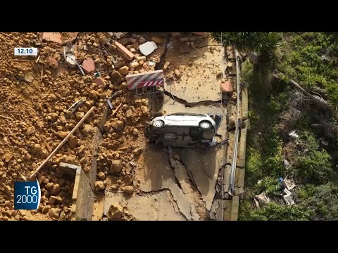 Video Niscemi, nuova allerta pioggia. Oltre 1600 sfollati e 880 edifici in zona rossa