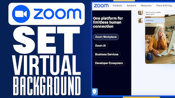 How To Set/Change Virtual Background On Zoom PC (2025 Update!)