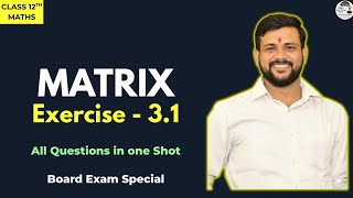 MATHS NCERT Class-12 CH 3 Ex.3.1 ।। कक्षा-12 आव्यूह ।। प्र. 3.1 सभी प्रश्न Part-2 #NCERT #MATHS