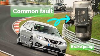 saab 9-3 2.8 v6 vectra vxr Brake vacuum pump wiring test common fault