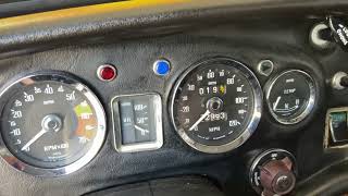 1973 MGB GT  Speedometer issues