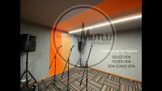 Stüdyo Ses Yalıtımı Nasıl Yapılır ?  Yüzer Oda, Oda İçinde Oda, Sessiz Kabin Ses Yalıtımı