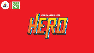 Tutorial 90 - How to create custom font design using Corel Draw