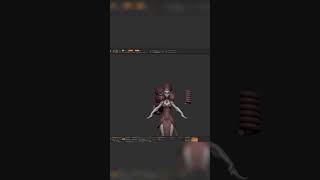 Sculpting Timelapse 5/5 #otterspace #gamedev #unrealengine #minorcharacter #indiedev