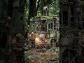 Jungle Mein Chhodi Hui Bus Se Luxury Camper Tak 🔥 Full Cinematic Restoration Timelapse