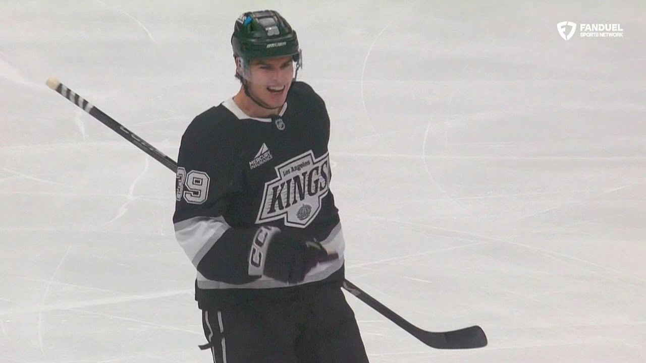 Jeff Malott recovers the loose puck and snipes it from the slot to even the score.