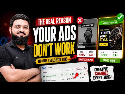 Why Unique Creatives Perform Better in Meta Ads? 🤯 | Copy-Paste Ads vs Winning Creatives