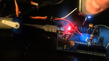 Arduino with LDR and servo