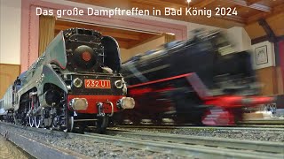 Das große Dampftreffen echter Dampfloks auf 45 Millimeter Spur in Bad König by steinerne_ renne 575 views 3 months ago 11 minutes, 38 seconds
