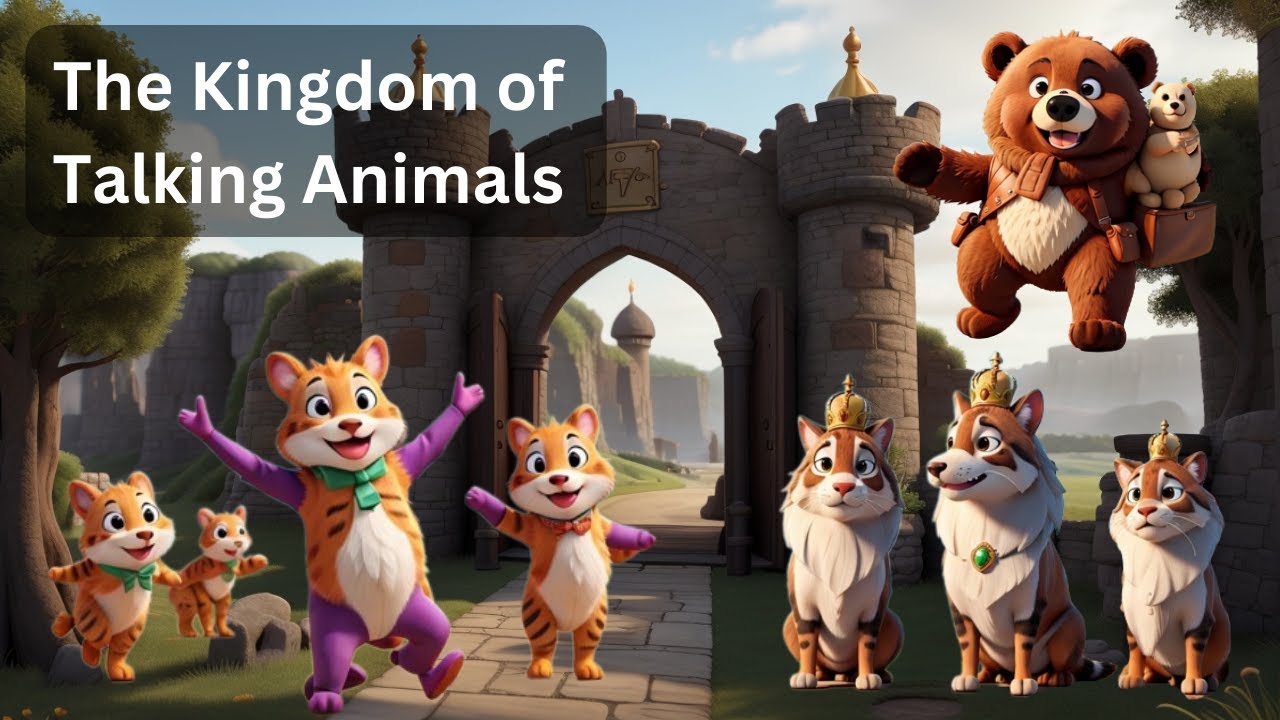 The Kingdom of Talking Animals | Animation Story | Cartoon | Bedtime Stories