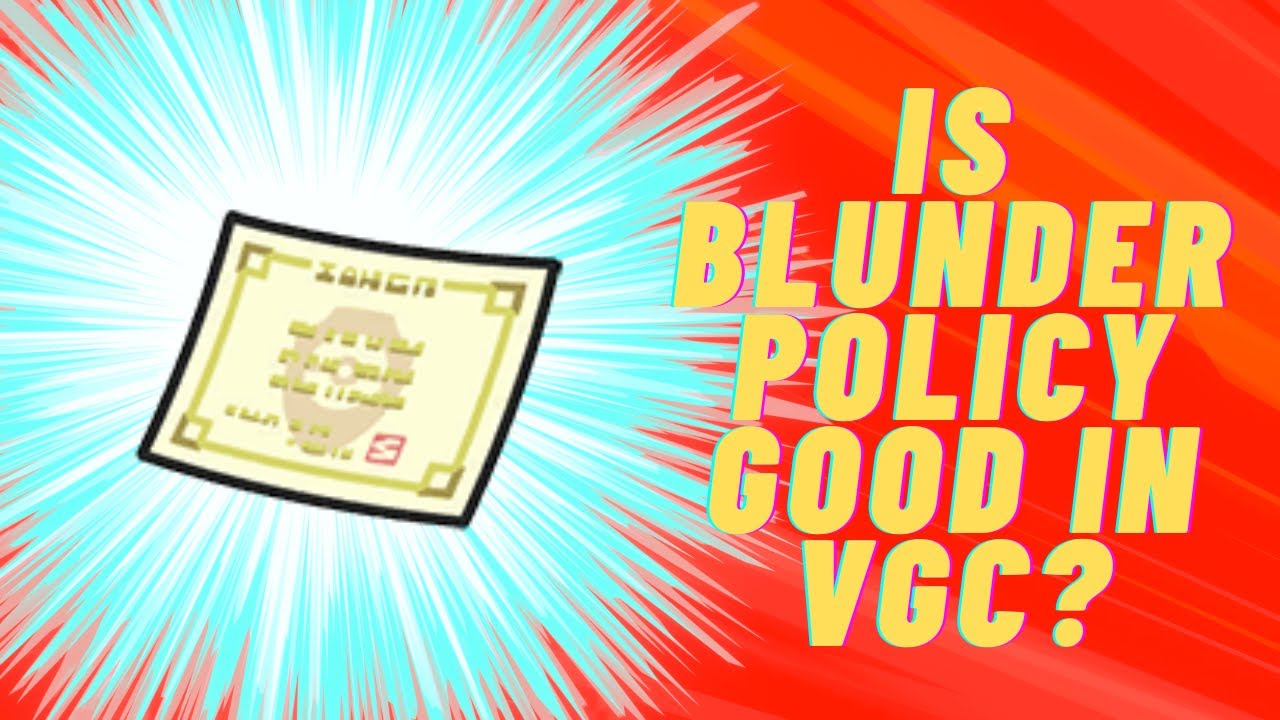 Is Blunder Policy Any Good In Pokemon VGC?