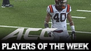 ACC Players of the Week Announced | Week 2