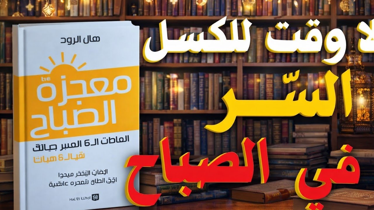 لاوقت للكسل السر في الصباح _كتاب معجزة الصباح_كتاب صوتي