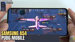 Samsung Galaxy A54 test game PUBG Mobile New Update