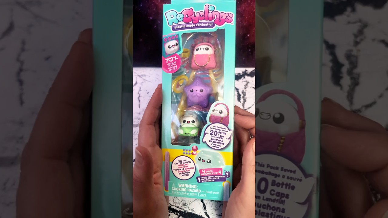 Ultra Rare ReCYCLINGS Mini Figure! Kawaii cute toys ⭐💎 