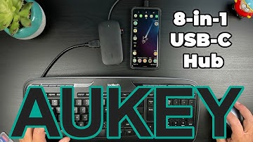 AUKEY USB-C 8-in-1 Hub - Unboxing & Review