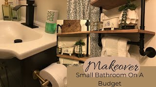 Makeover A Small Cabin House Bathroom On A Budget